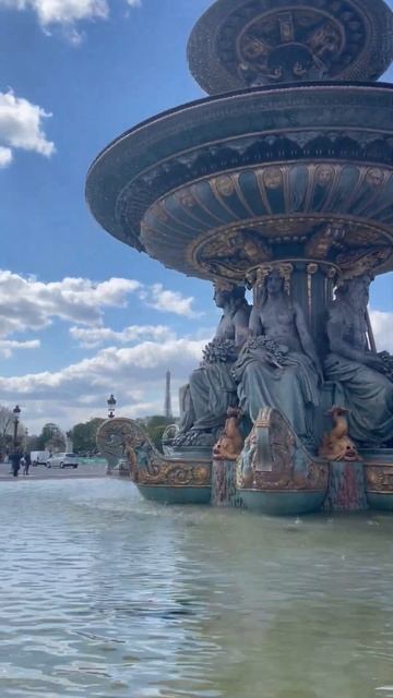 Fountain des Mers Paris/ Фонтан Морей Париж