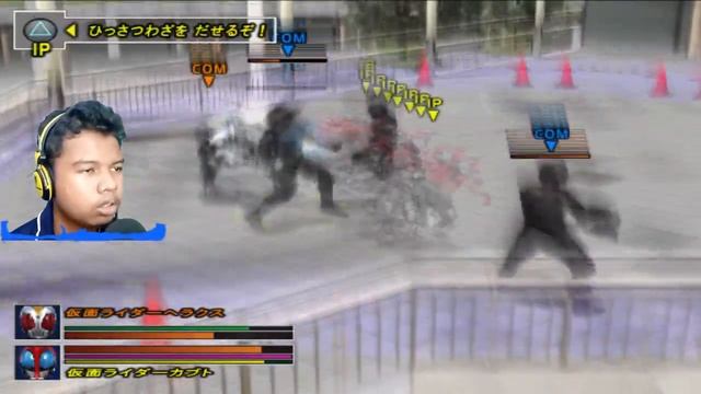 CARA MENDAPATKAN KAMEN RIDER HERCUS - KAMEN RIDER KABUTO PS2 INDONESIA PART 1
