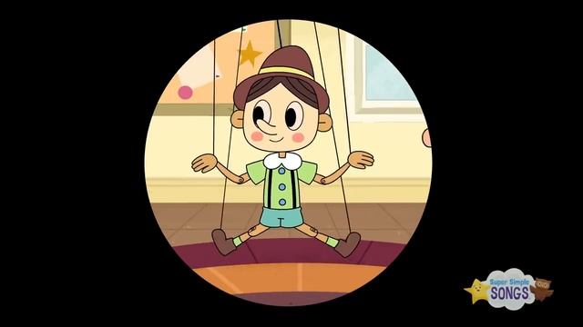 The Pinocchio | Nursery Rhymes | Super Simple Songs | Пиноккио