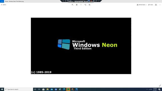 Windows Neon History