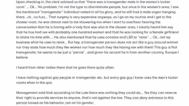 Woman GETS HEATED At Wi Spa For Allowing Trans Person To Expose Himself In Women's Lockerroom