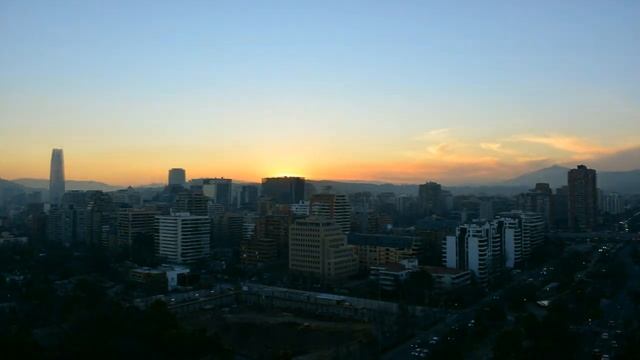 Santiago de Chile the city of Peace and Prosperity (Time Lapse)