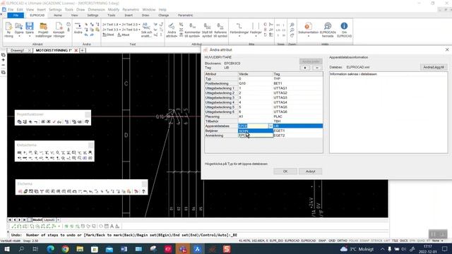 Ny Elprocad ic 5 Pro APPARATDATABAS SKAPA ARTIKEL