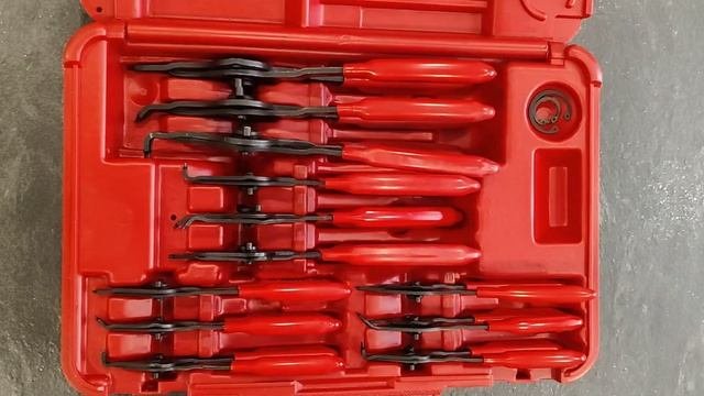 Набор съёмников стопорных колец proto 360b
