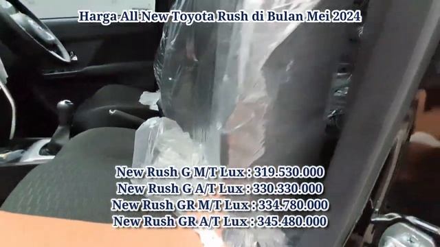 New Rush GR Hitam Terbaru 2024 |Harga & Promo New Rush di Bulan Mei 2024 |Toyota Medan 085362072000