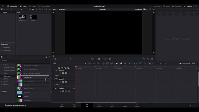 How To CHANGE Background COLOR In Davinci Resolve