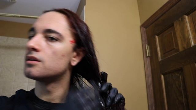 Evo fabulosos purple red review/demo- how to get vibrant red hair no damage