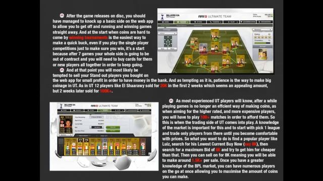 FIFA 13 - Information For Web App