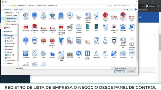 Registro de Lista de Empresa - Clikea Store