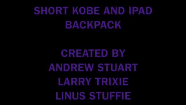 NEW Short Kobe and iPad Backpack - 5/29/23 Opening