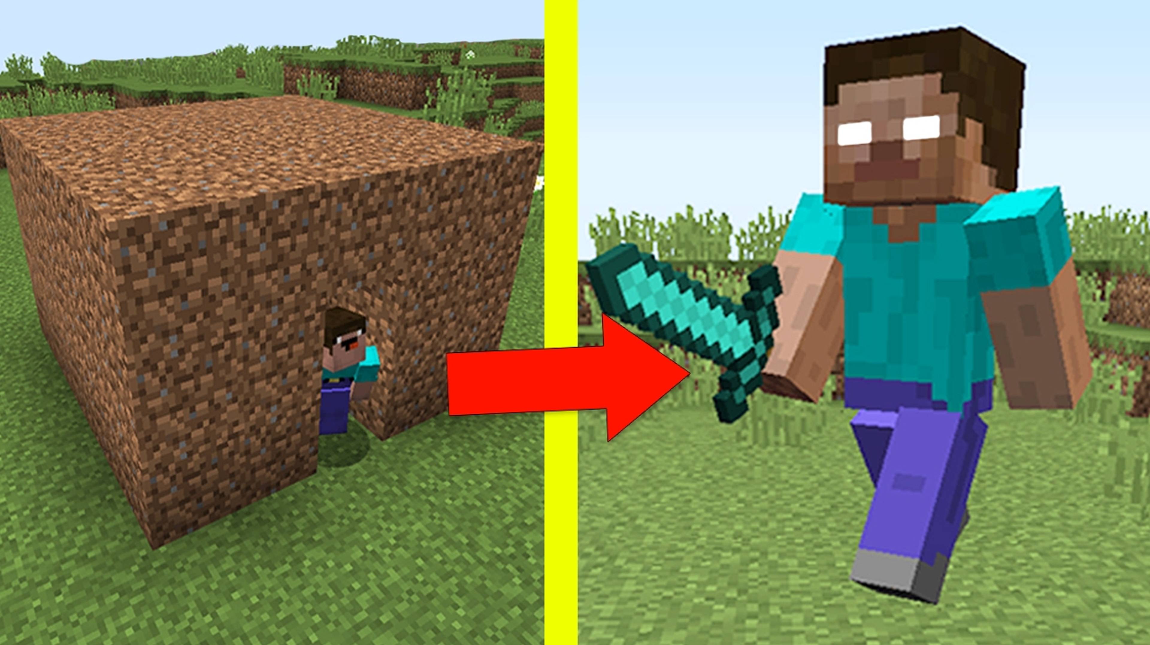 НУБ ПРОТИВ ХИРОБРИНА В МАЙНКРАФТ 2 _ ТЫ ПРО ИЛИ НУБ_ ТРОЛЛИНГ MINECRAFT Сериал Мультик