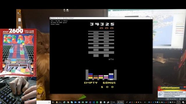 Klax - Atari 2600 EMU - 101,255 ** WORLD RECORD **