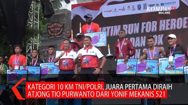 Meriah!! Korps Marinir Gelar Lomba Lari, Diikuti 2 500 Peserta