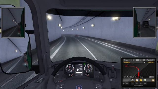 Driving through a SHOWER, An Adventurous ride || EURO TRUCK SIMULATOR 2