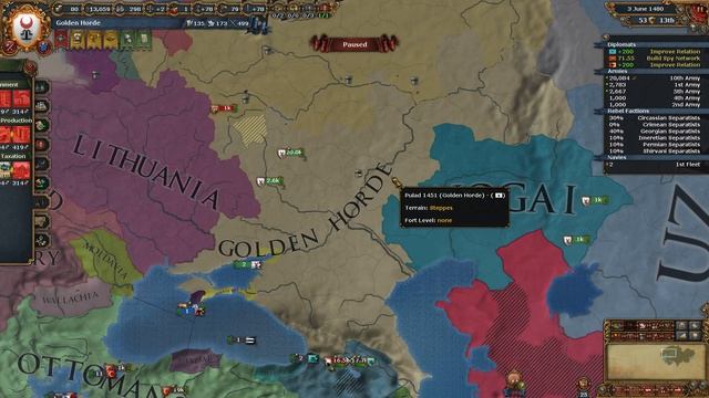 Let's Play Europa Universalis IV Rights of The Horde 19