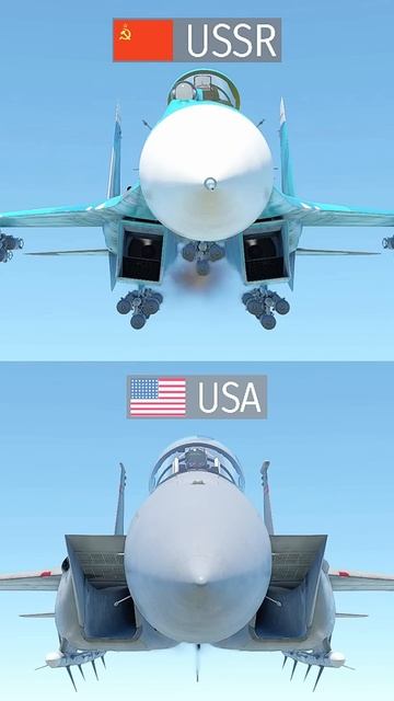 Su-27 vs F-15