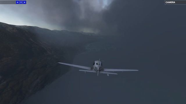 Flight Sim 2020 Rio Pasqua Chile Glaciers Flyover and Flamingo Watch in ULTRA HD Settings