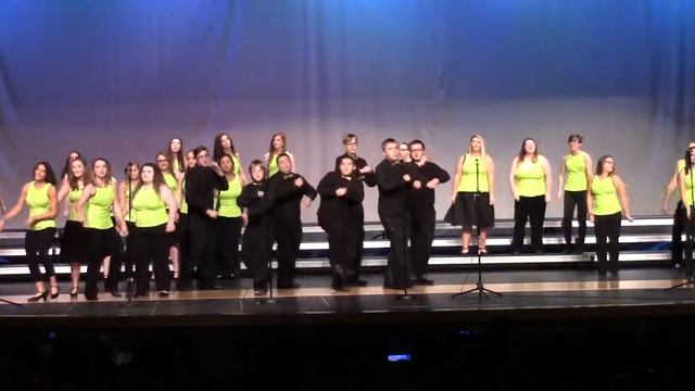 Rio High Choir Preforms Mamma Mia at the Lodi LCI 2016