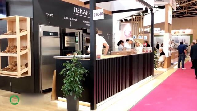 МИРЭКС Обзор стенда компании DEBAG не выставке MODERN BAKERY