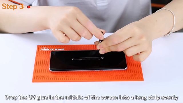 How to install a UV screen protector