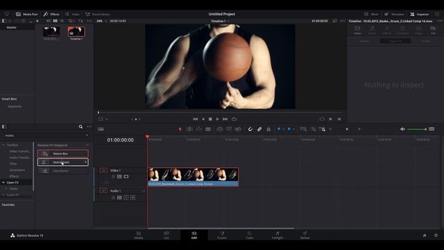 How To Add MOTION BLUR In Davinci Resolve