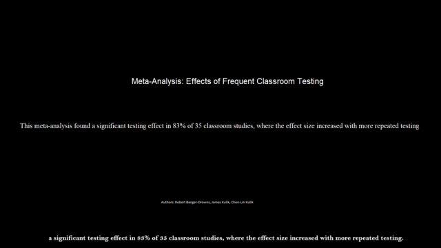 How can you take advantage of the testing effect?