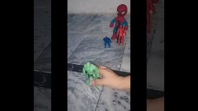 Fight between Spiderman, spide and green and black gorilla #videos