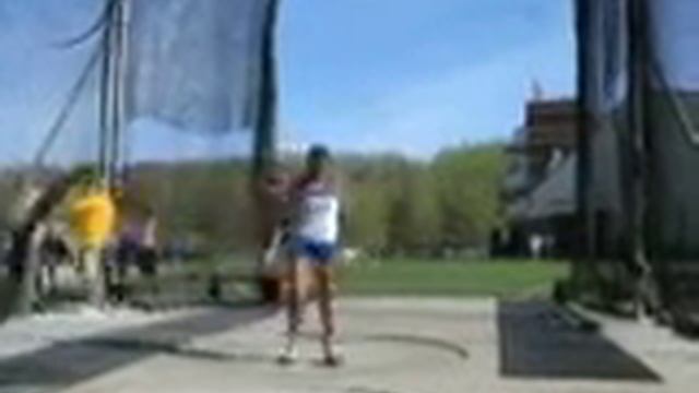 UNC Ashevilee Track Meet at Boone NC, Emily Pineda (Discus) (5)