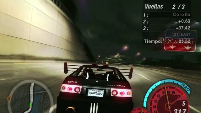 Zerito haciendo picadas con Lucho y el Enema en Nfsu2