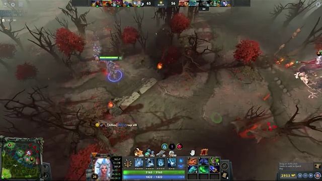 ⚡ Dota 2 – мощь Crystal Maiden! Поддержка, контроль и геймплей в 4K ❄️