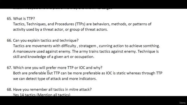 SOC (Cybersecurity) Analyst MITRE ATT&CK Questions Answers | SOC Interview Course | Part-6