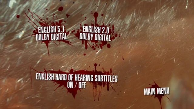 Piranha 2D/3D:UK DVD Menu