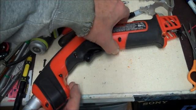 Black and Decker Handisaw Battery Upgrade New Life For Old Tools