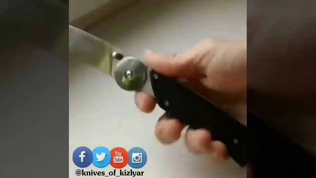 Красивый складной нож Байкер-1