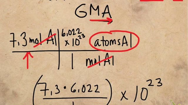 chem mole math tutorial