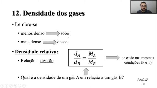 Química Geral - Gases - Parte 5