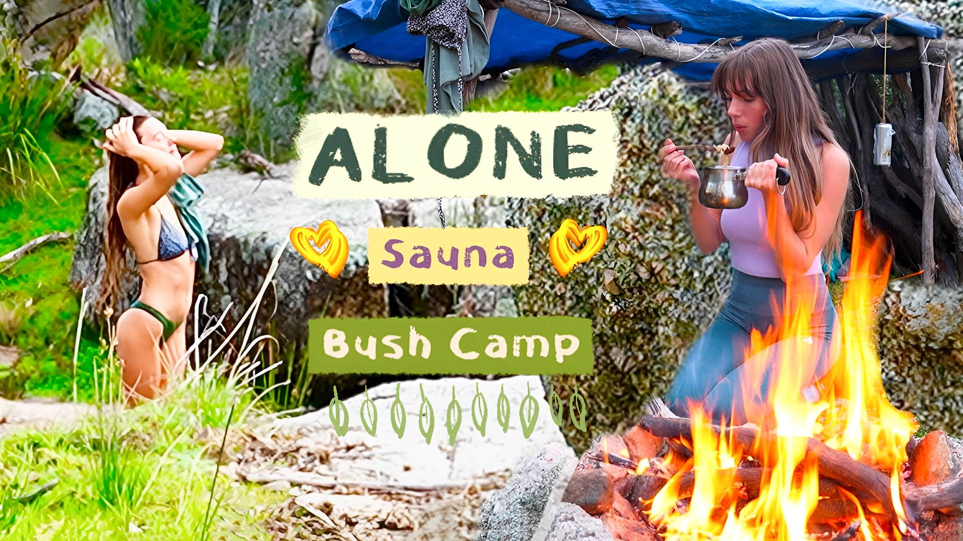 SOLO Camping - Sauna, Shelter Building, Bush Survival