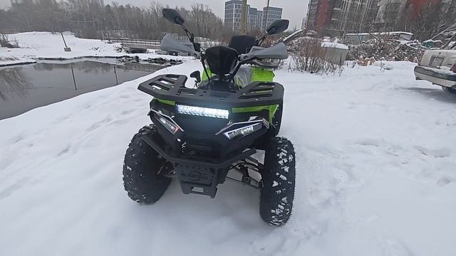 обзор Новый 2х местный квадроцикл Gaoyibo ATV 200СС