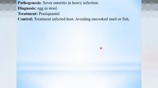 3- Trematodes (Intestinal Trenatode s)