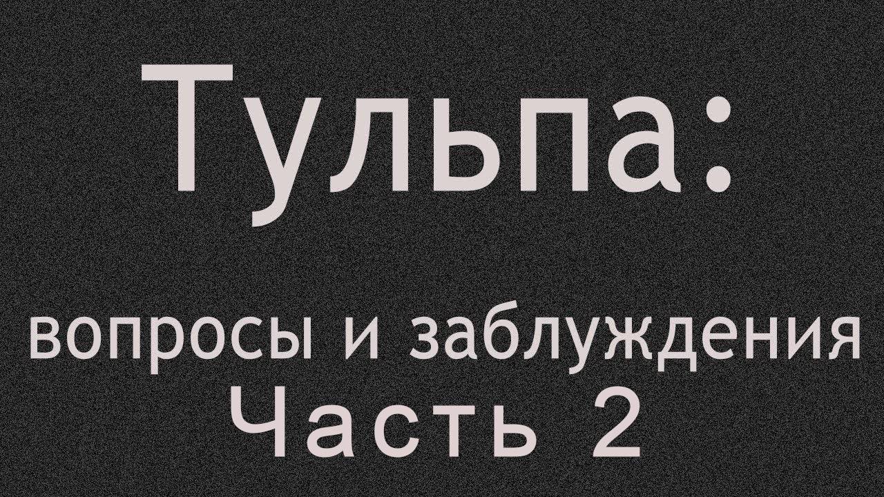 Тульпа вопросы и заблуждения часть 2