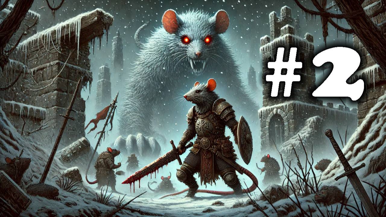 Tails of Iron II: Whiskers of Winter ➤ прохождение №2 | Смерть Кузнеца | Спасли детей | Босс паук |