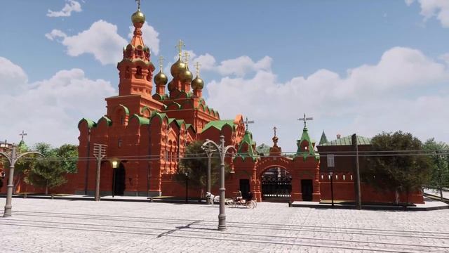 1.Собор Всемилостивого Спаса в 1917 году