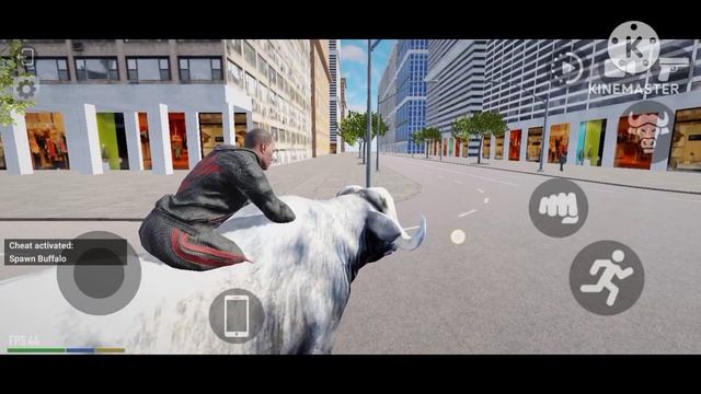 Indian bike driving 3D😱 Buffalo+ giraffe new update cheat code Indian bike driving 3D games