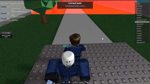 Обучение в игре ROBLOX 2