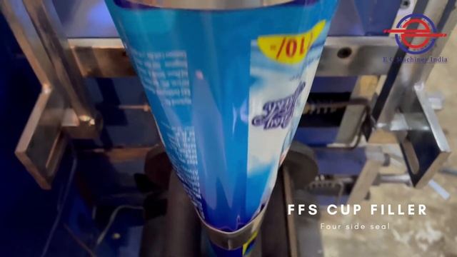 Detergent Packing machine FFS Cup filler 4 side seal