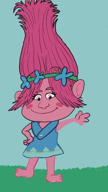 Poppy - Trolls Pt 2 #artchannel #fanart #poppytrolls