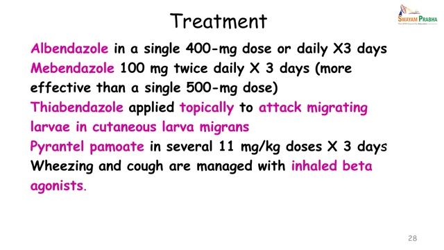 Parasitic infestations: Intestinal Nematodes Part 2