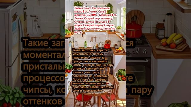 Начос из лаваша с сыром и овощами