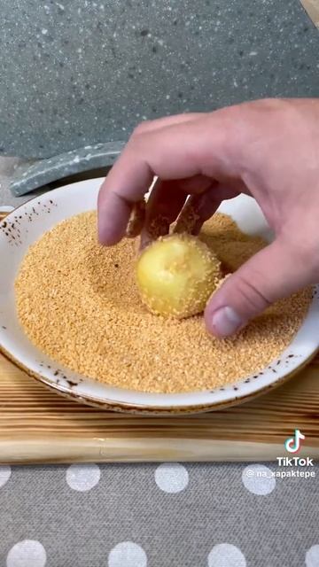 Рецепт лёгких и вкусных сырных шариков.😋