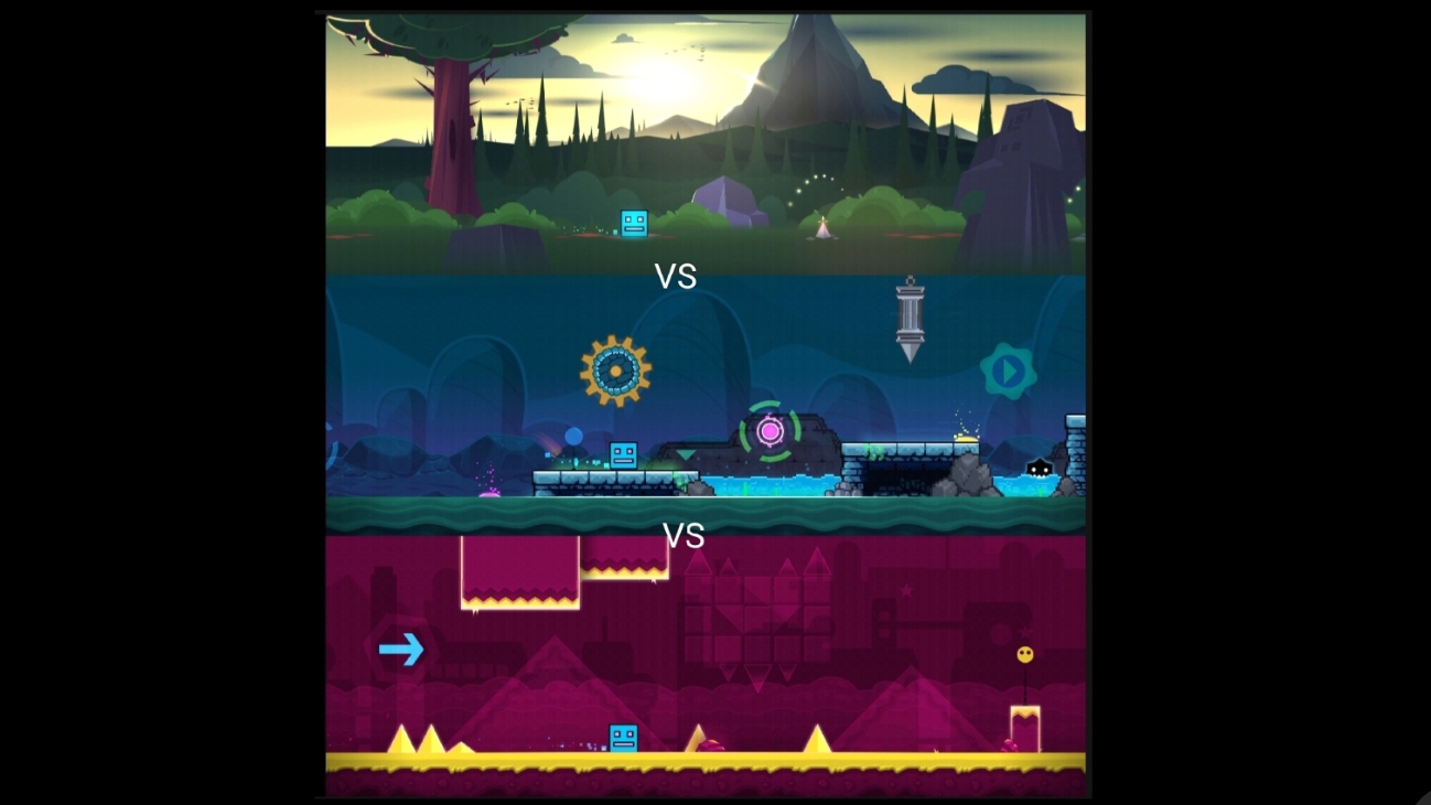 Легендарный VS НЕПЛОХОГО VS ОБЫЧНОГО Уровня в Geometry Dash
